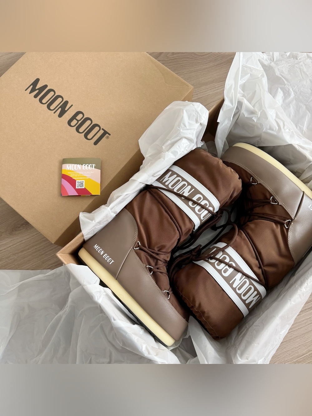 Moon Boot Icon Snow Nylon Boots - Brown
